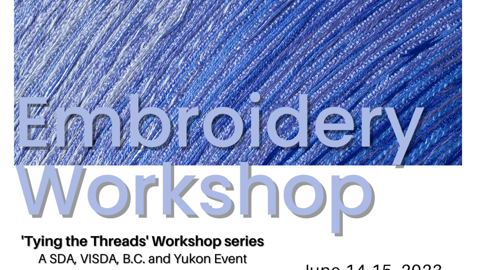 'Drawing with the Sewing Machine' Artist July1415, 2023 by