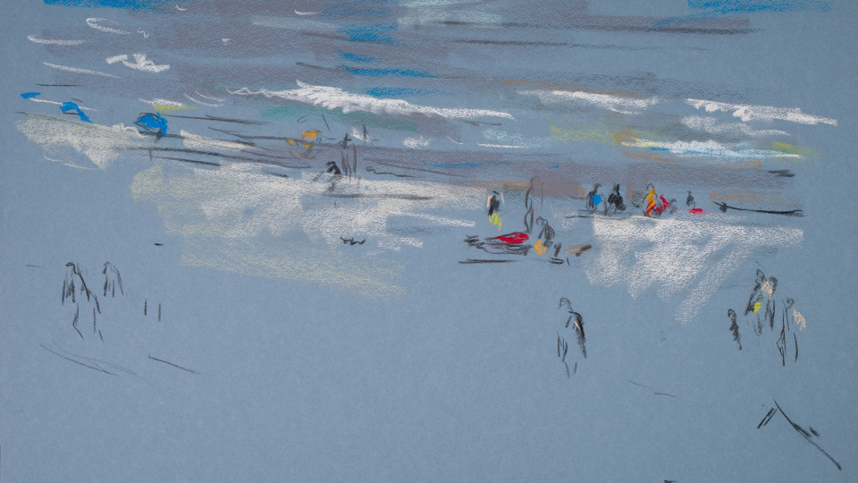 Sold: Beach Scene at Inlet Beach, FL