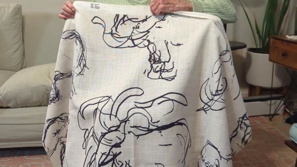 Miriam's art from 1957 inspires boutique hotel redesign