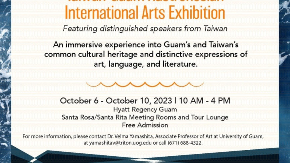 Inaugural Taiwan-Guam Austronesian International Art Exhibition at Hyatt Regency Guam 
