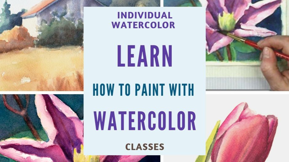 Learn how to paint with watercolor