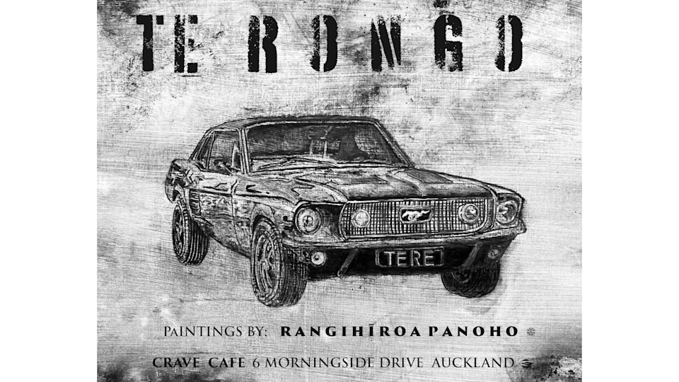 Invite Te Rongo exhibition 
