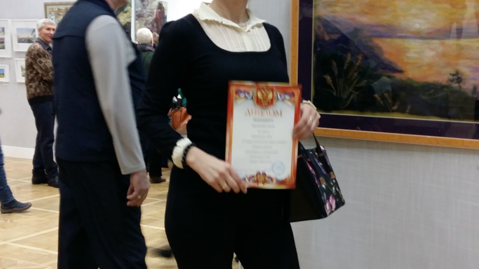 my exhibition in Moscow, 2019