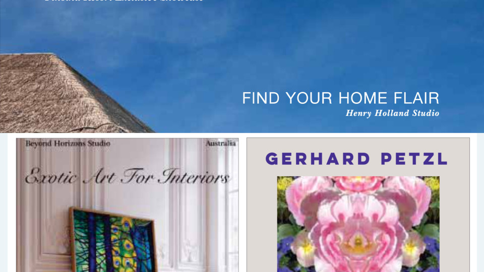 Abode2 Luxury Property Magazine - "Pink tulips happiness" by Gerhard Petzl