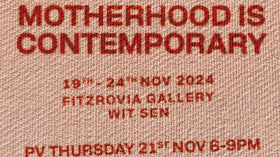 MOTHERHOOD IS CONTEMPORARY 