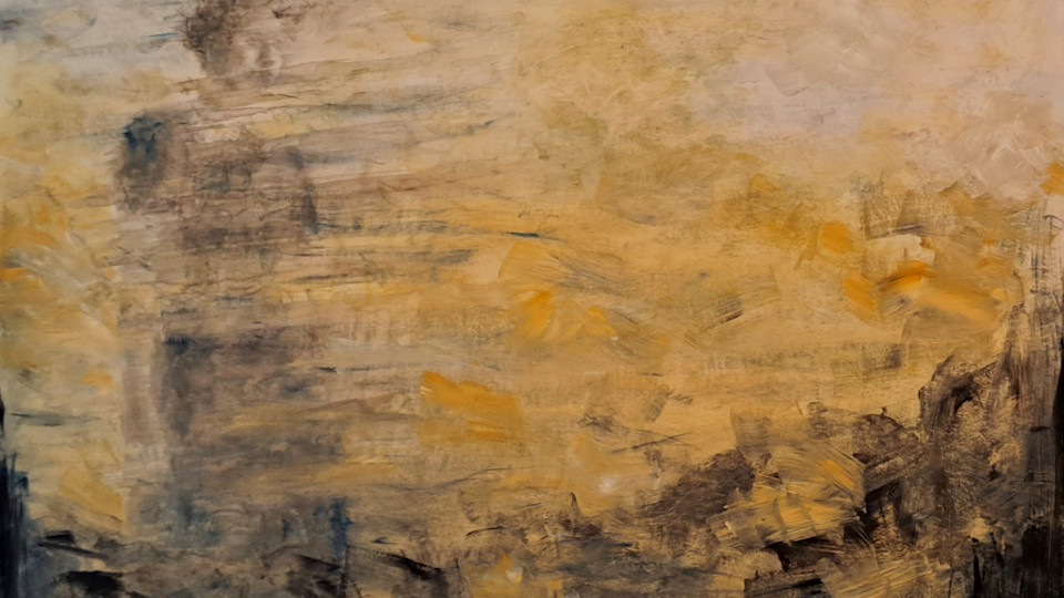 Solo exhibit: "But there were also flowers"