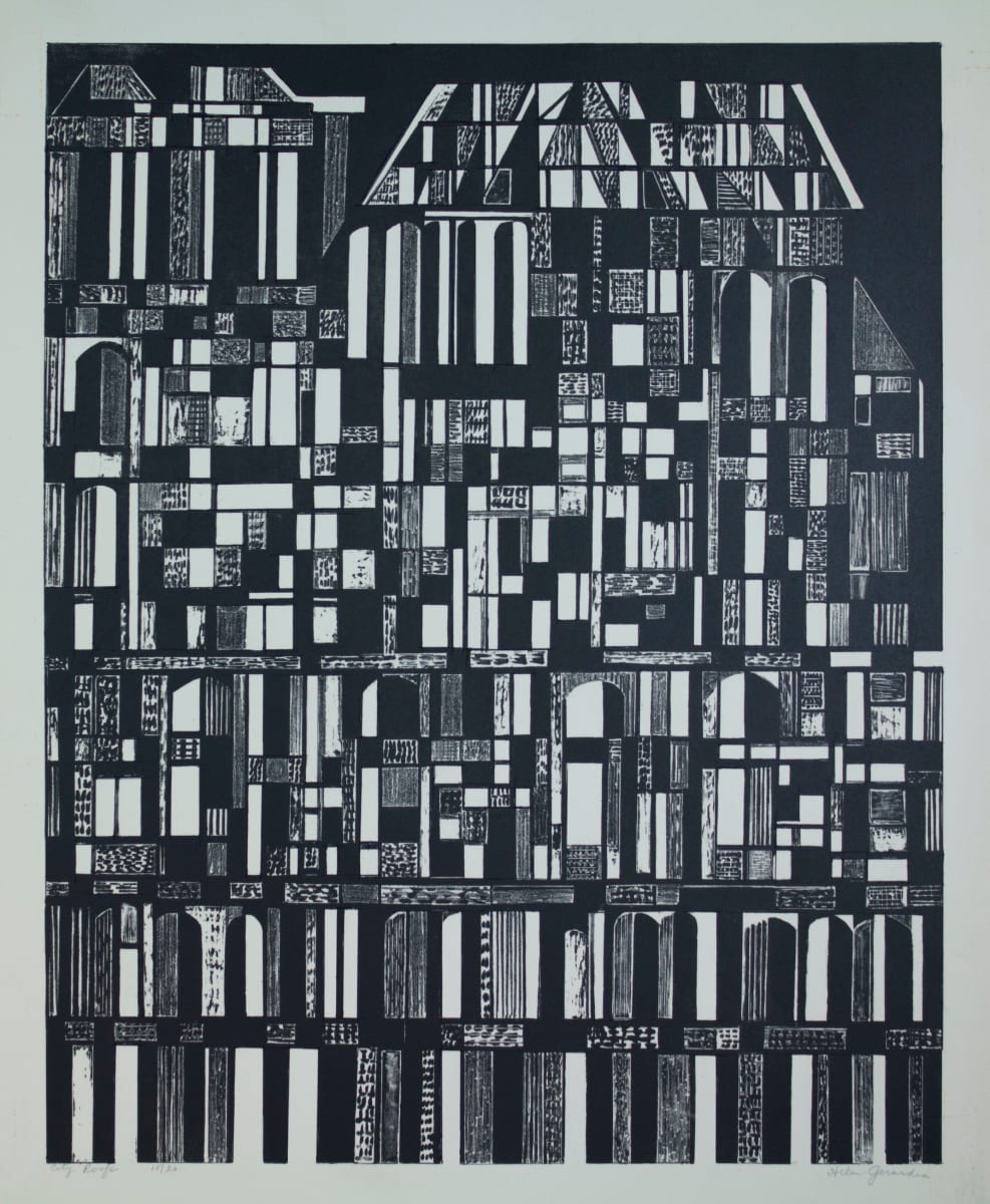 City Roofs by Helen Gerardia, Image 1.