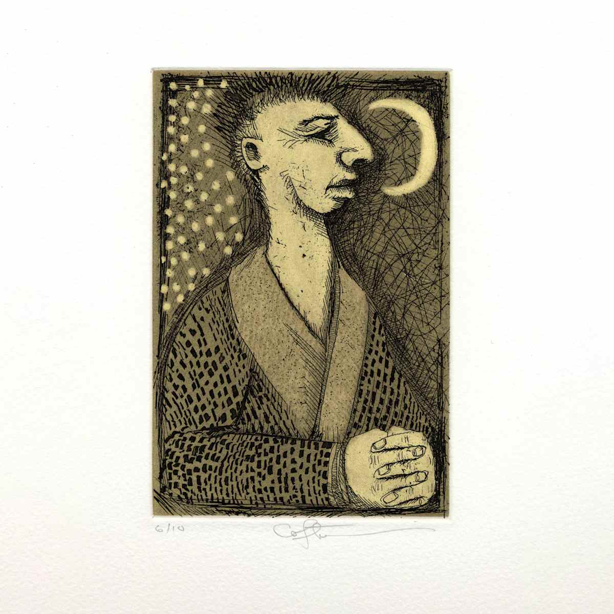 Oaxaca Suite (brown): Moonlight 4/10 by Charles H. Stinson 