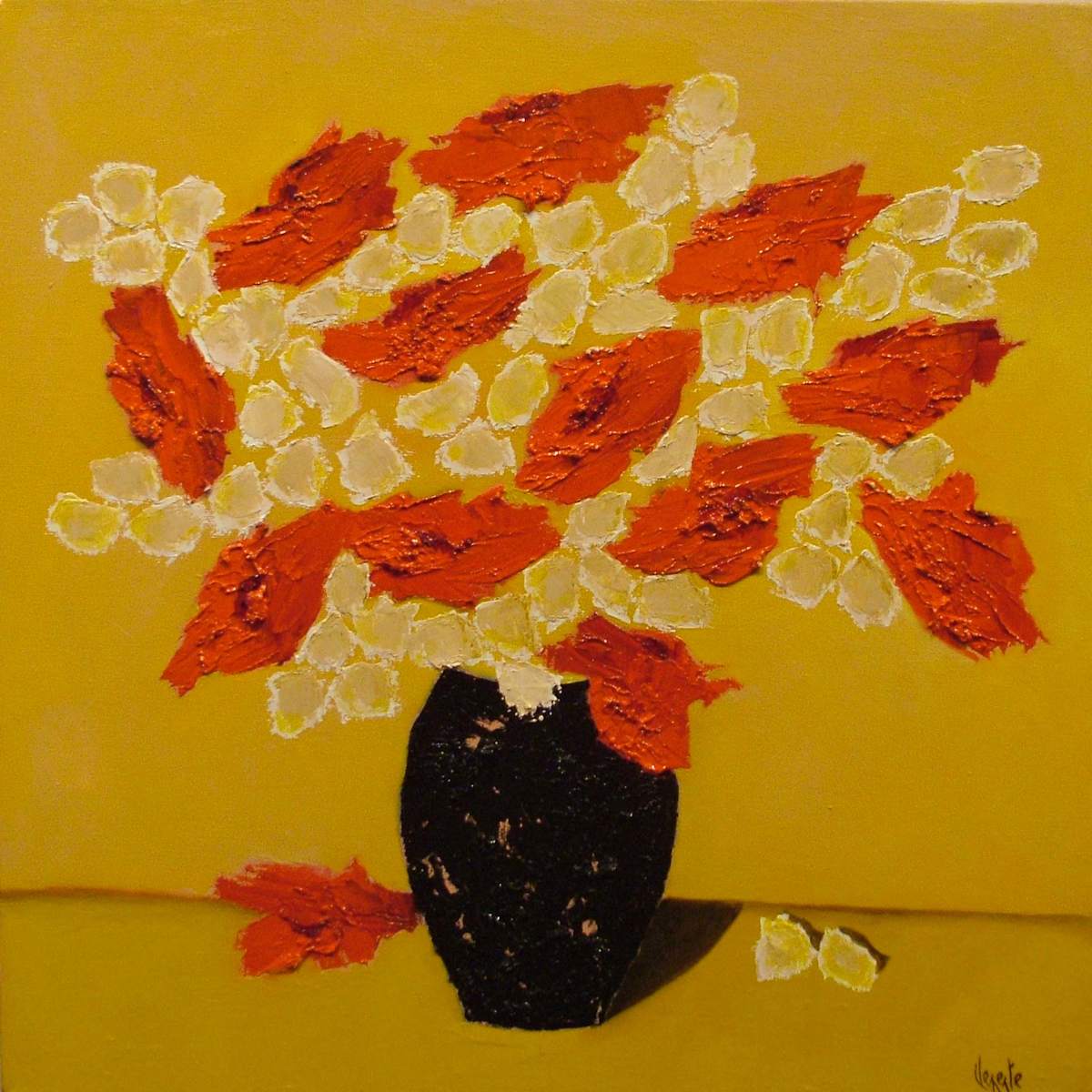 Floral Red by Clemente Mimun, Image 1.