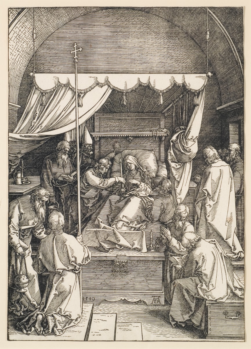 Death of the Virgin by Albrecht Dürer 