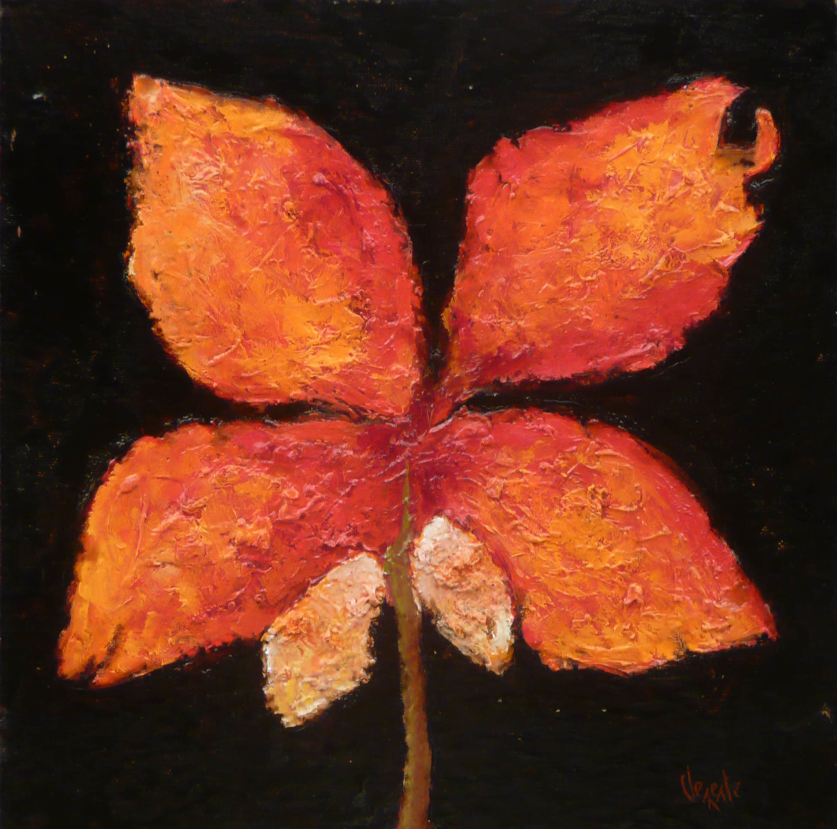 Flower without Vase by Clemente Mimun 