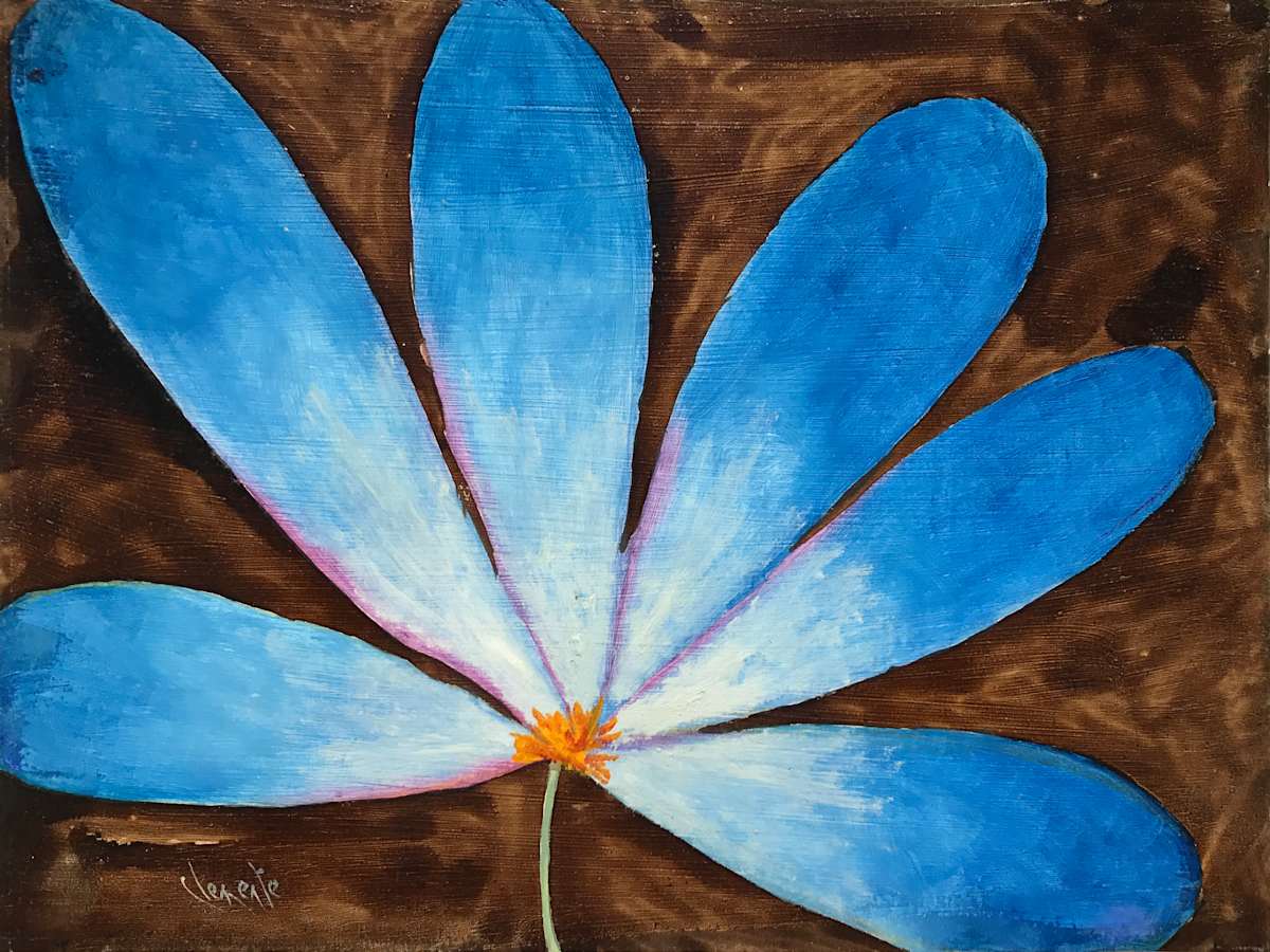 Blue Flower by Clemente Mimun, Image 1.