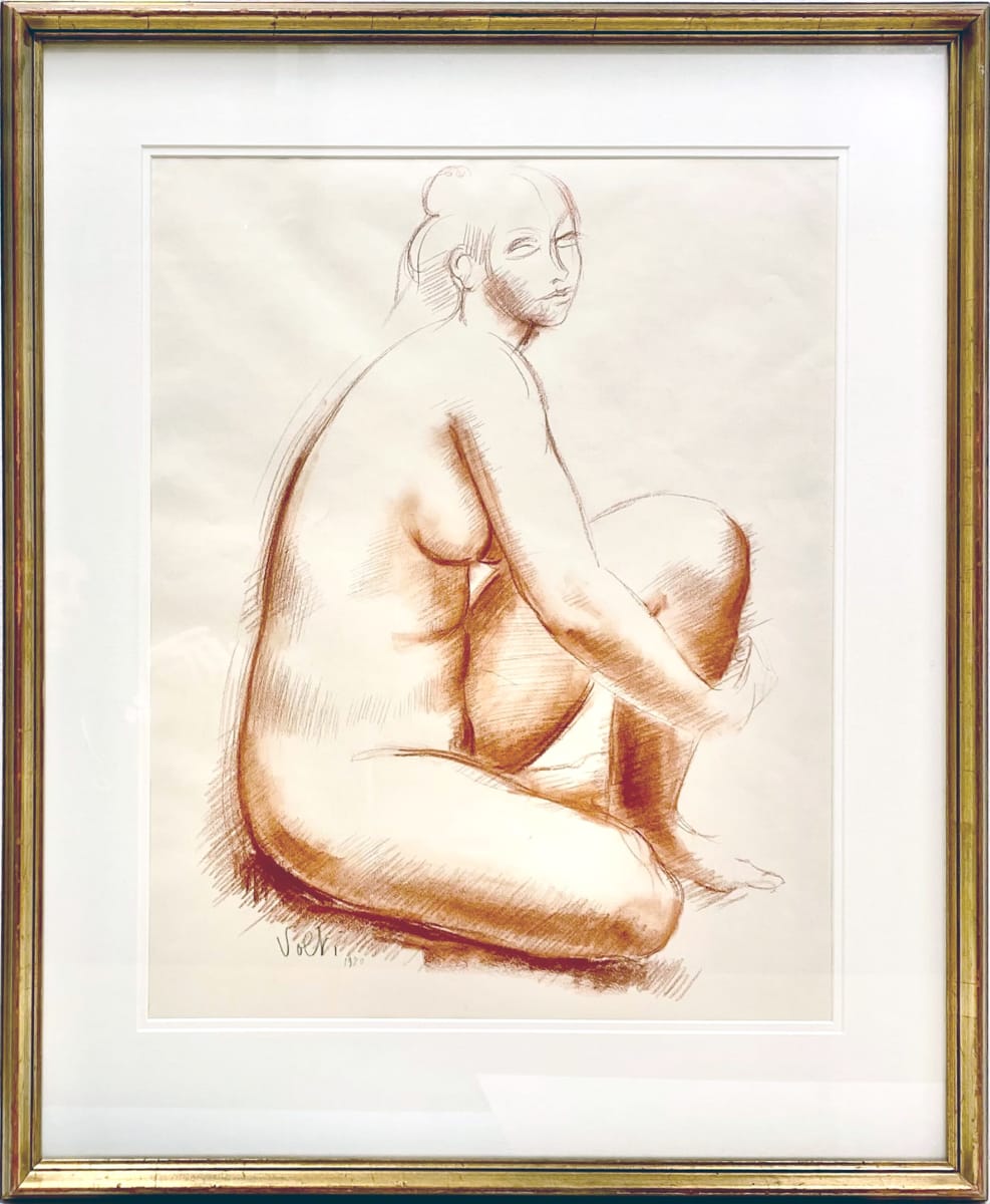 Figure Study by Antoniucci Volti (1915-1989) 