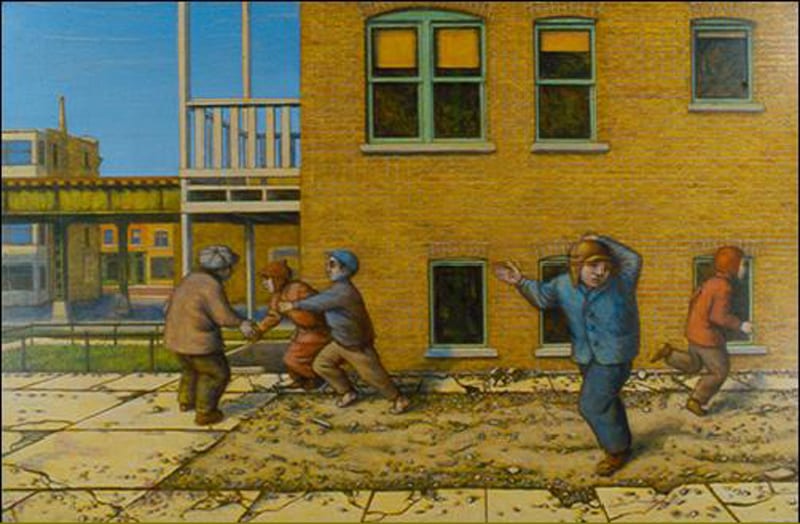 Hide and Seek #1 by Leopold Segedin, Image 1.