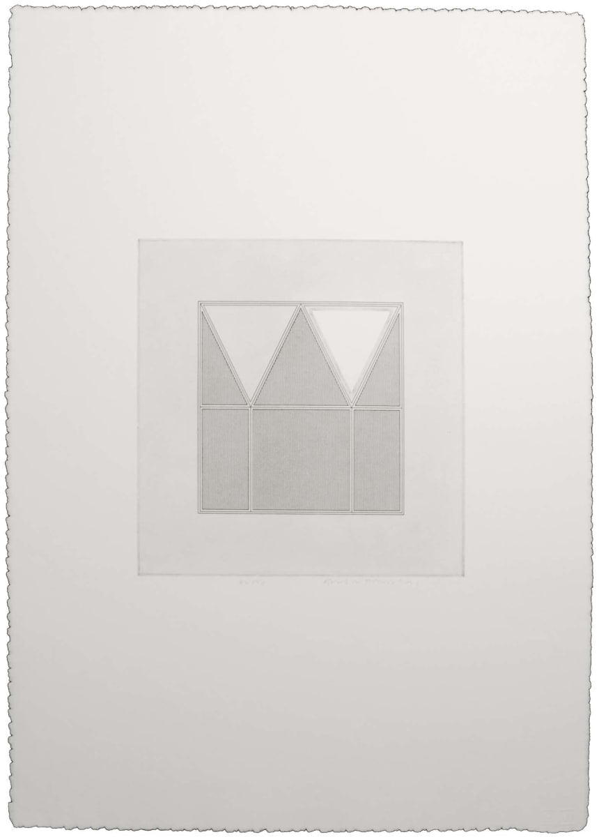 Triangles Within a Square III by Gordon House, Image 1.
