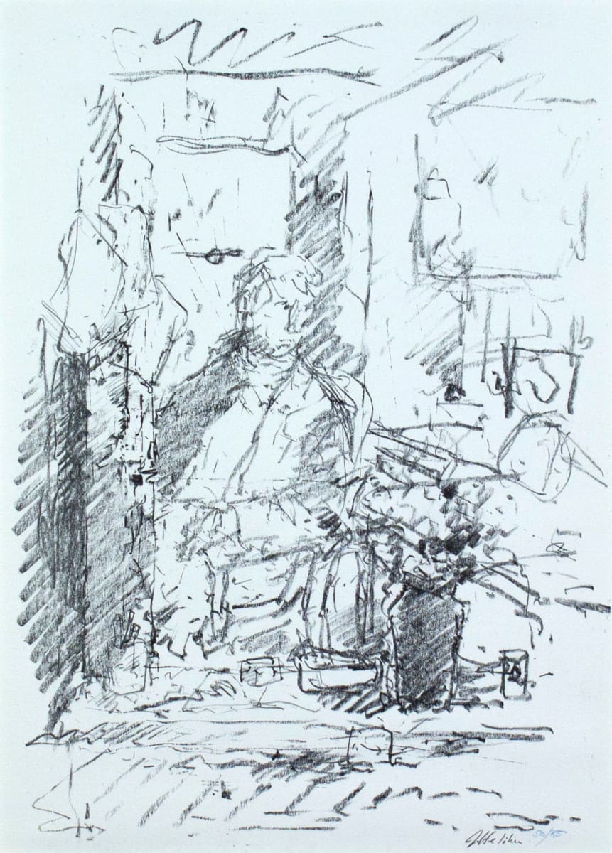 In The Studio by John Edward Heliker, Image 1.
