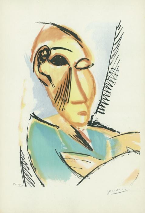 Study for a Student of Medicine by Pablo Picasso, Image 1.
