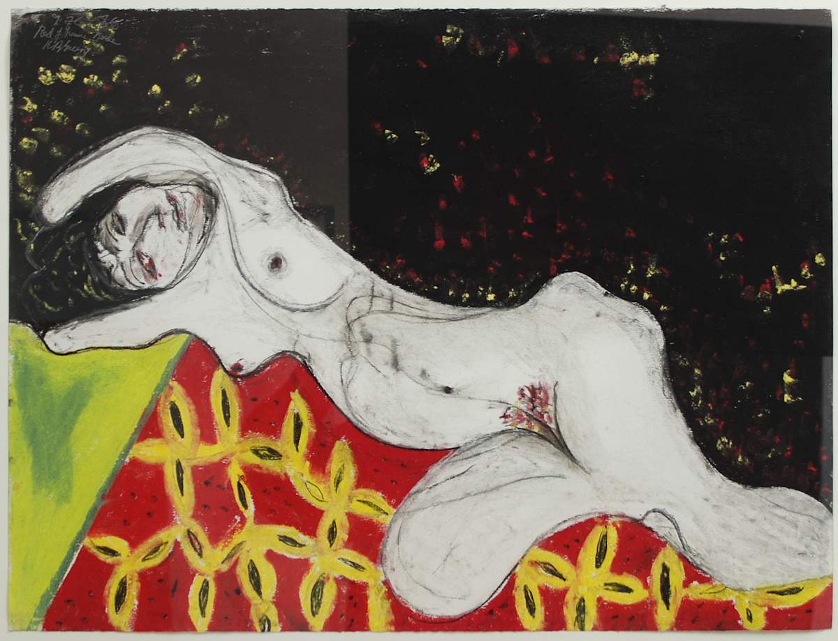 Red and Green Nude by Ralph Greene, Image 1.