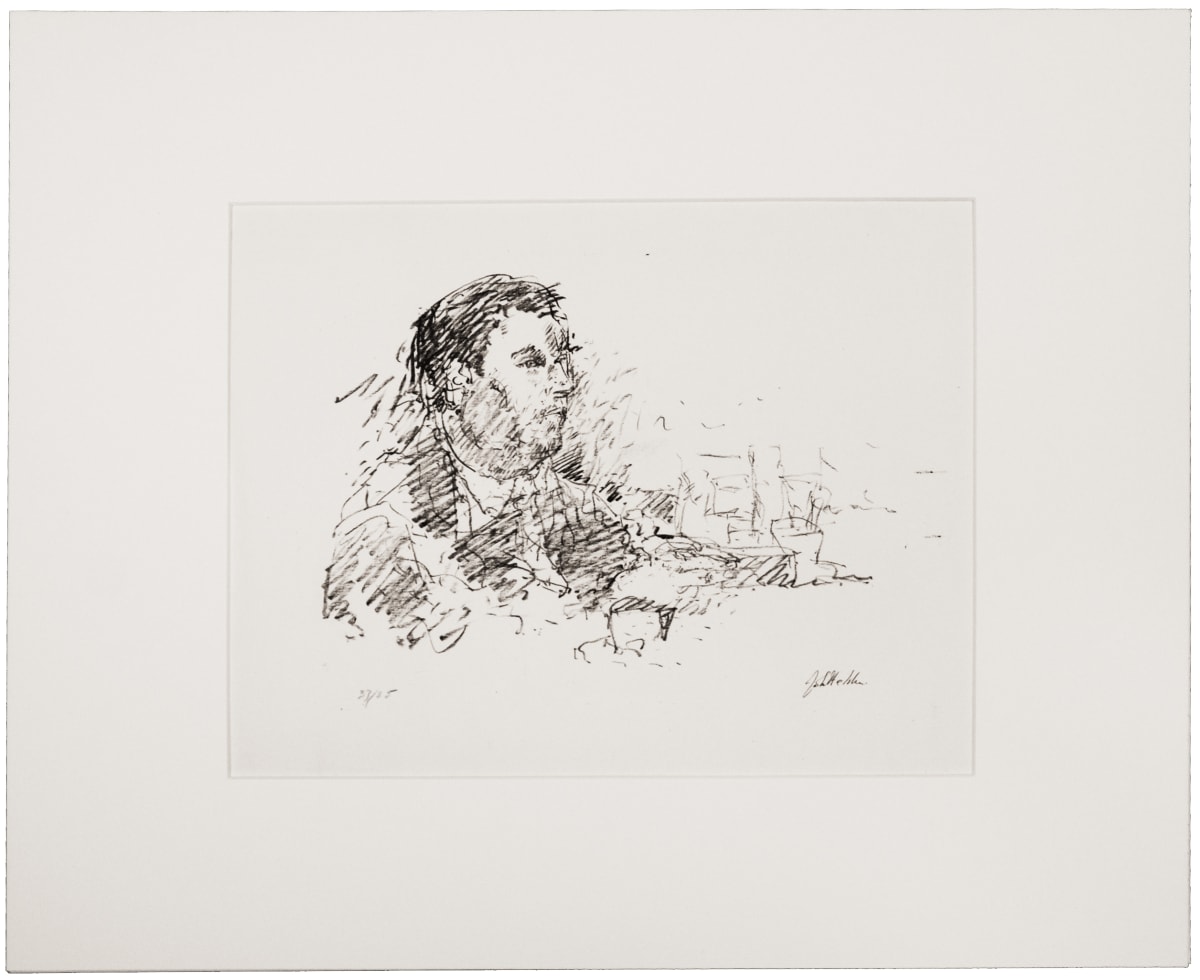 Seated Man by John Edward Heliker, Image 1.