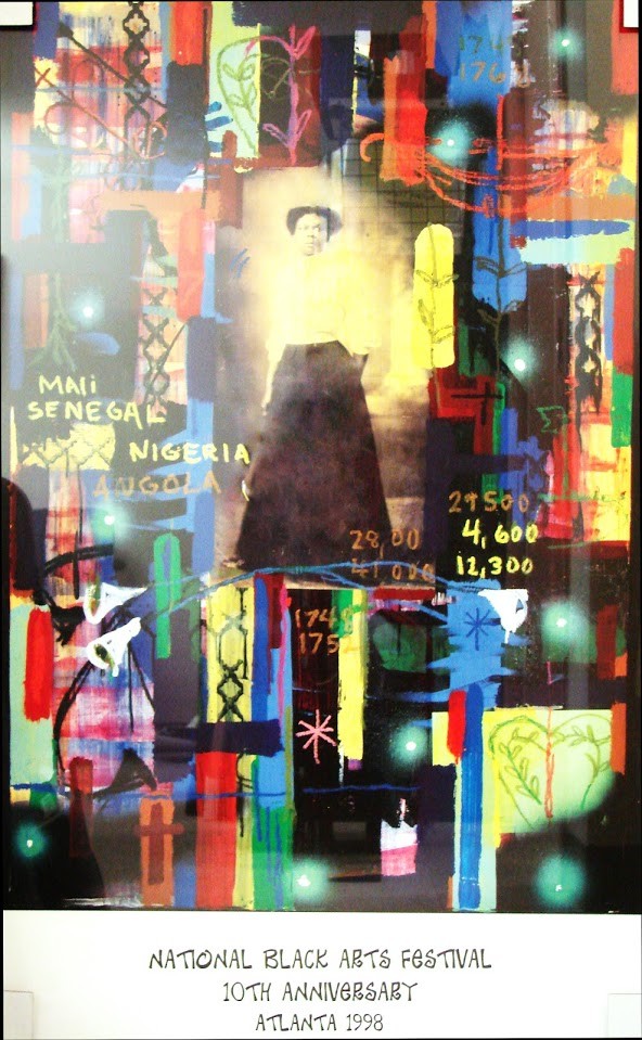National Black Arts Festival Poster 1998 by National Black Arts Festival 