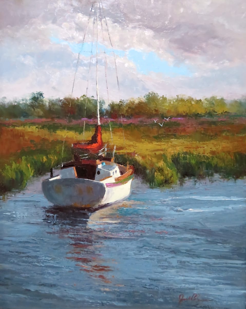 Marsh Haven II by Janet B. Sessoms 