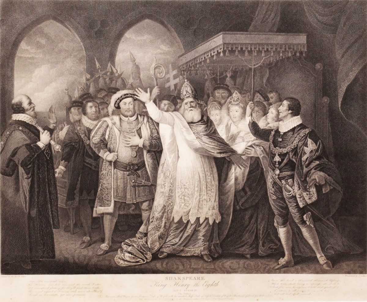 Dramatic Works of Shakespeare - King Henry the Eighth by John Boydell 