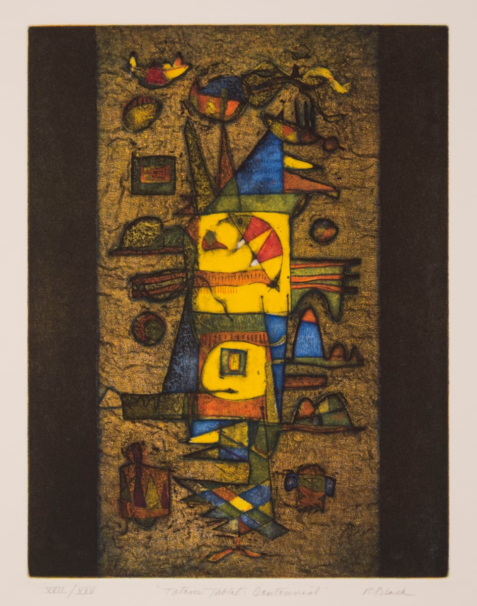 Totem Tablet, Centennial by Richard Black 