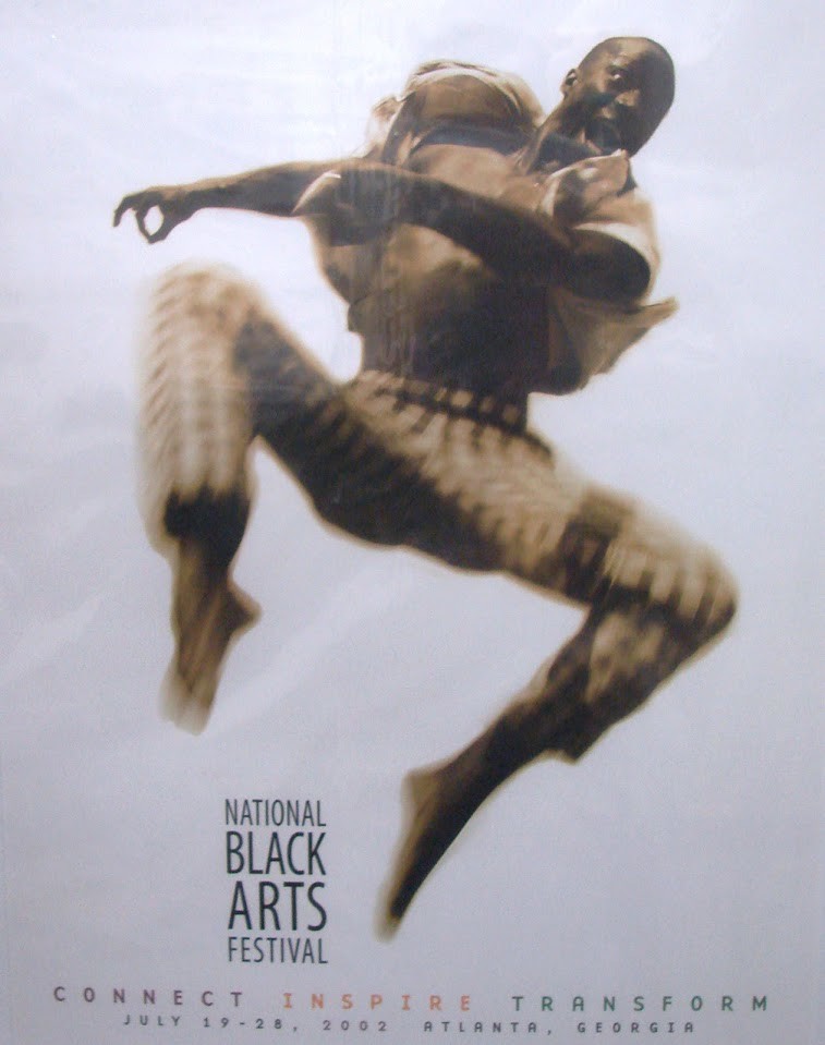 Natl Black Arts Fest. by NBAF 1992 Poster 