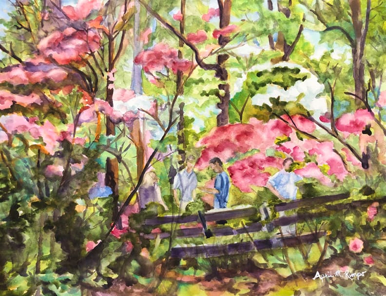 Garden Gathering, Image 1.