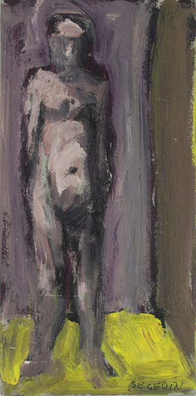 Untitled - Nude Male by Leopold Segedin, Image 1.