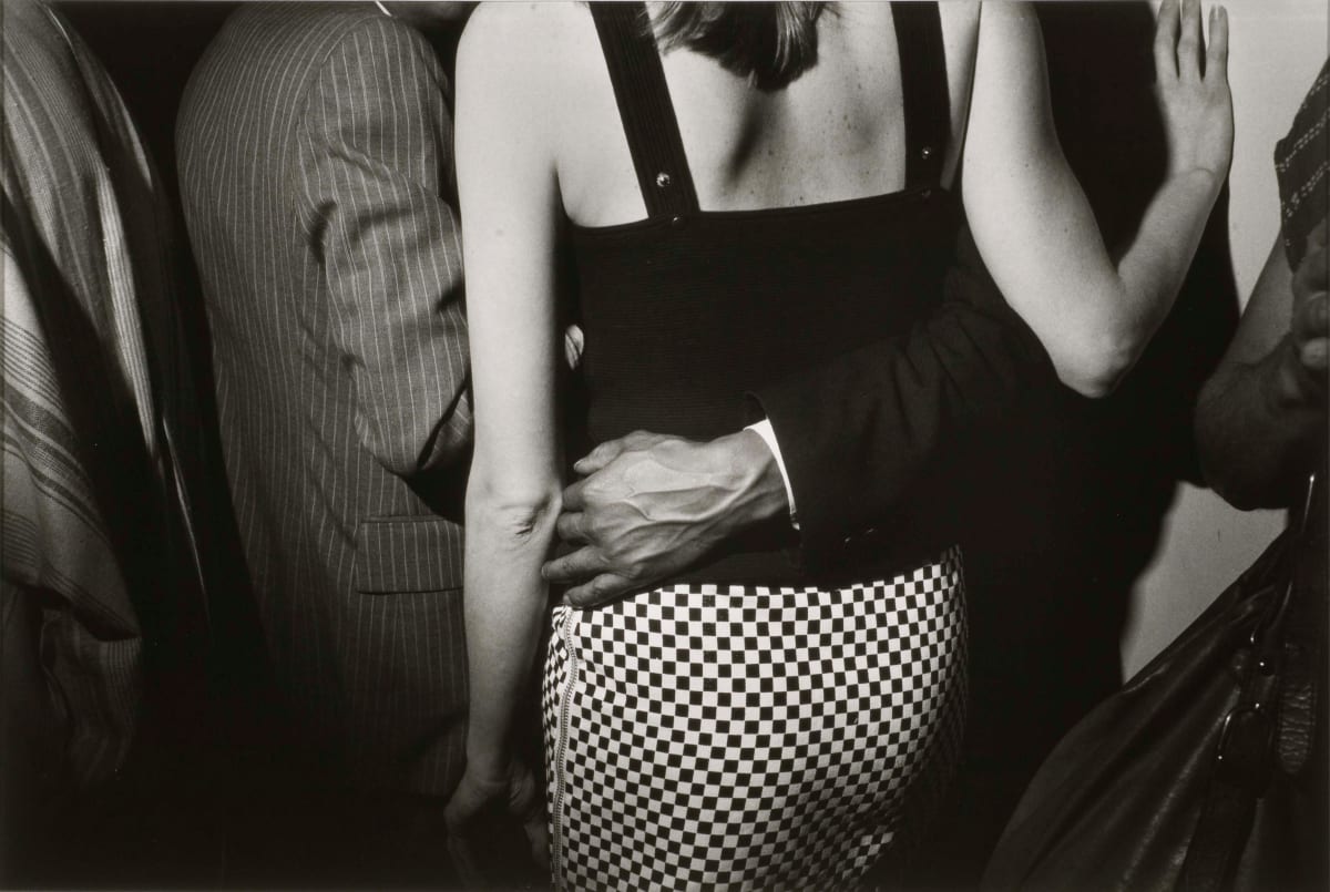 Black and Hand-Checkered Rump, New York City, Social Context by Larry Fink 