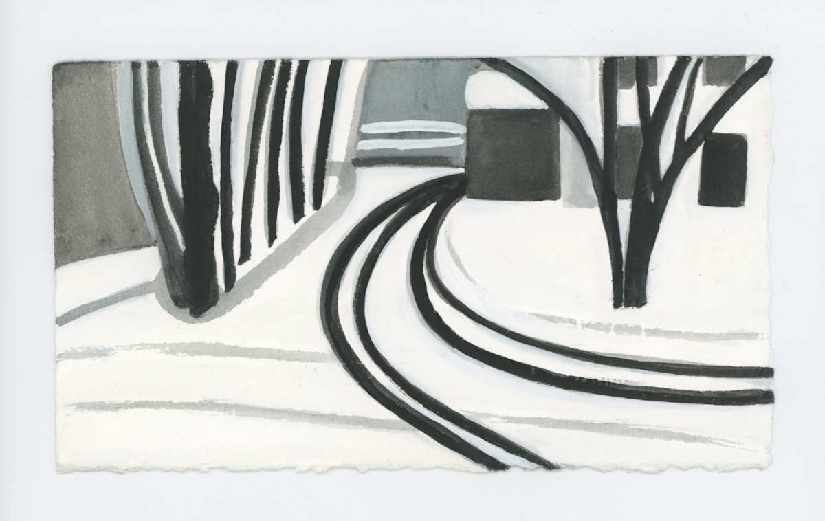Snow Today, #1883, Image 1.