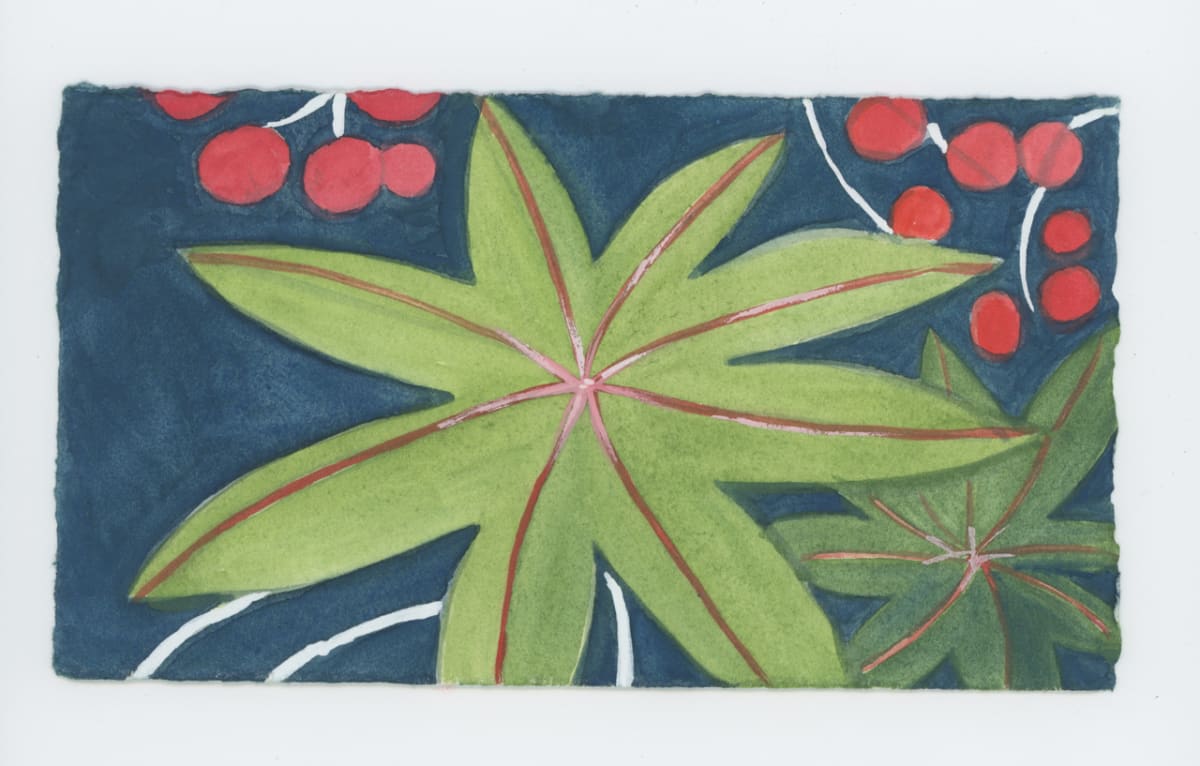 The Castor Bean, #1904 by Raya Bodnarchuk 