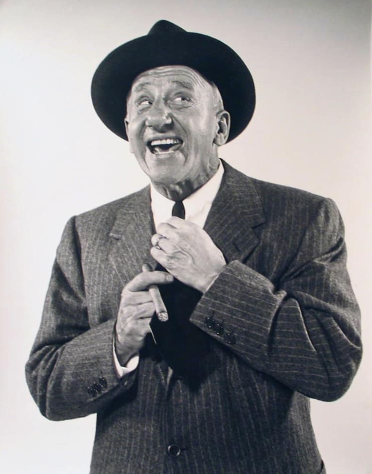 Jimmy Durante by Philippe Halsman 