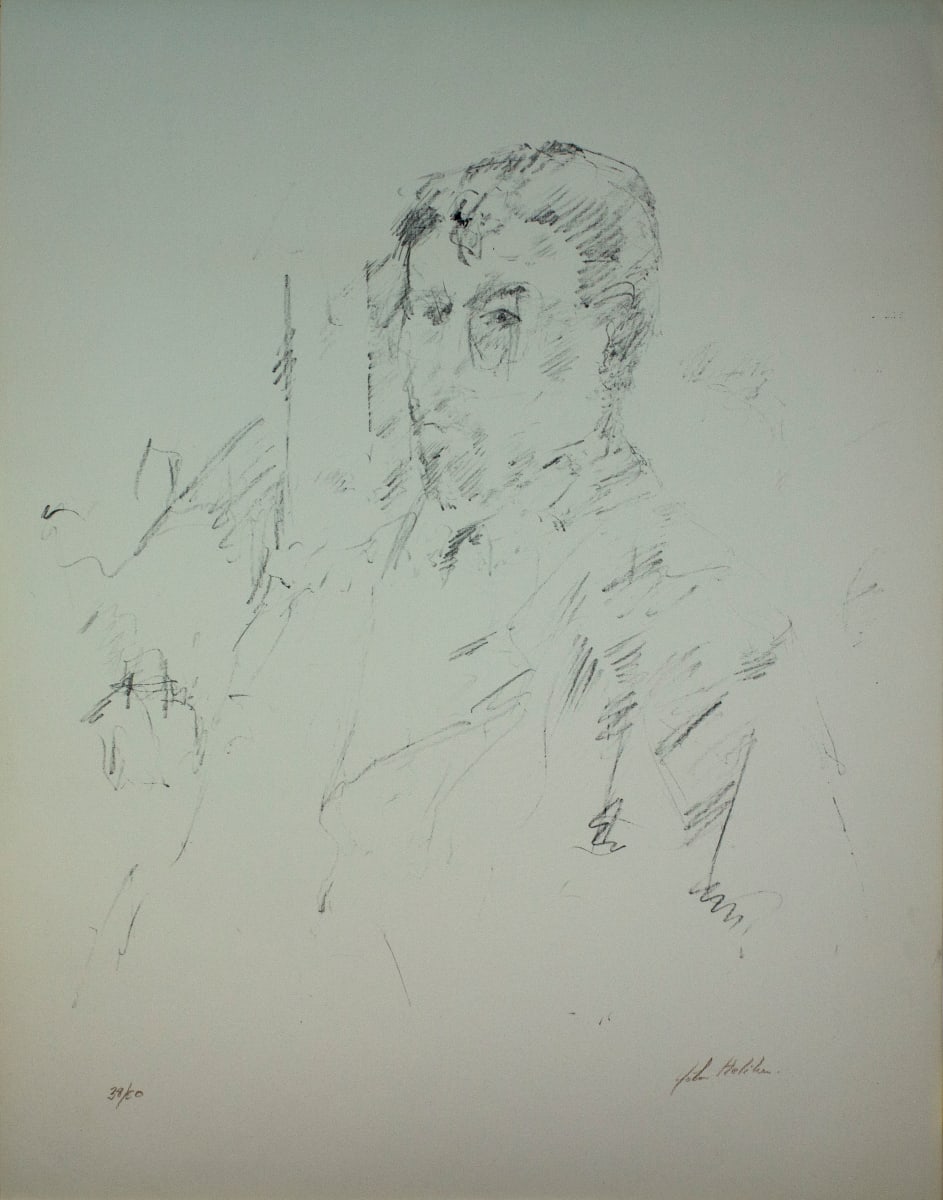 Self Portrait by John Edward Heliker, Image 1.