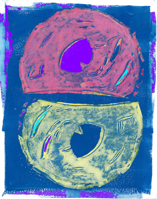 Two of a Kind - purple by Barbara Jacobs 