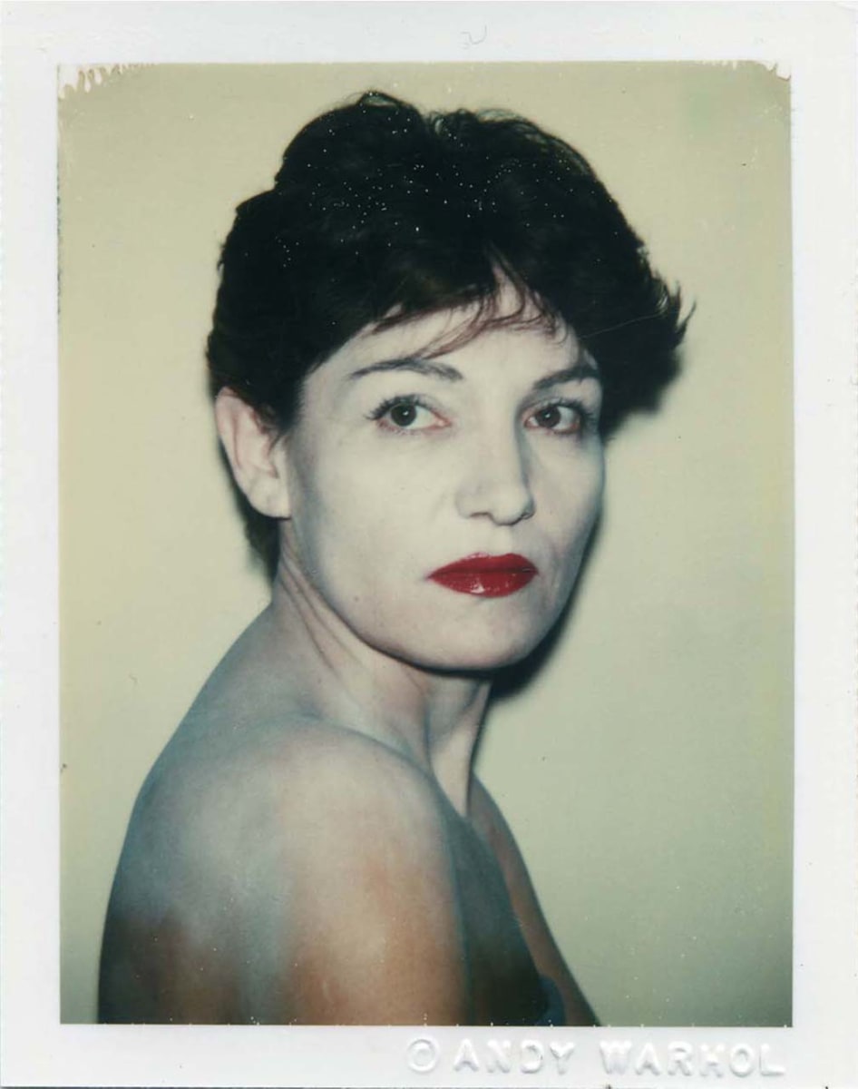 Unidentified Woman (Short Dark Hair) by Andy Warhol 
