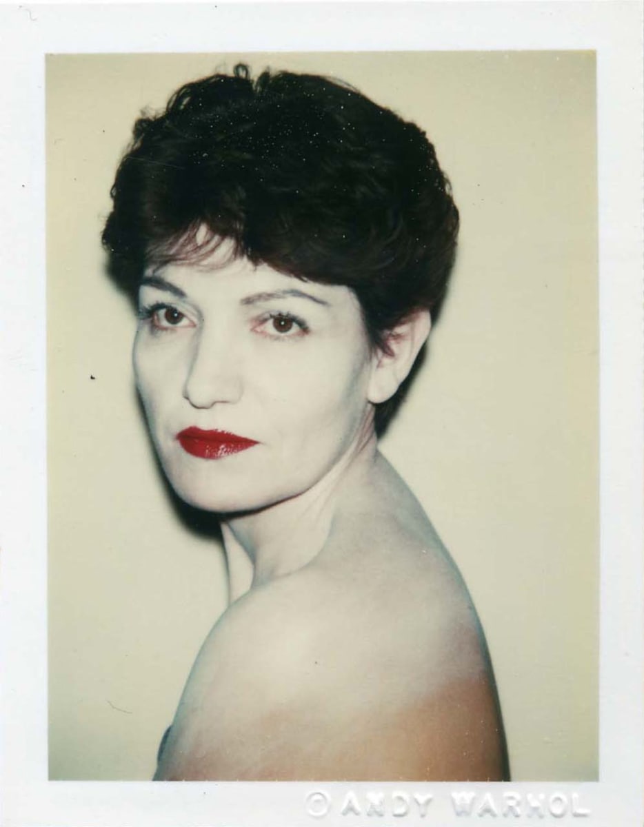 Unidentified Woman (Short Dark Hair) by Andy Warhol 