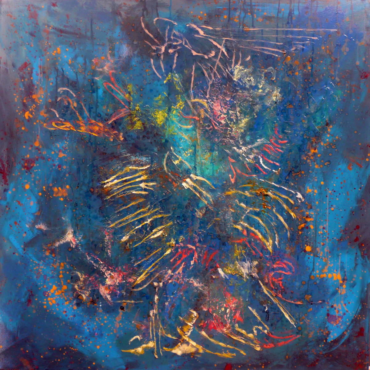 In Blue by Clemente Mimun 