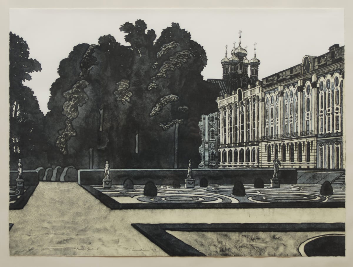 Pushkin Gardens II by Leonard Lehrer 