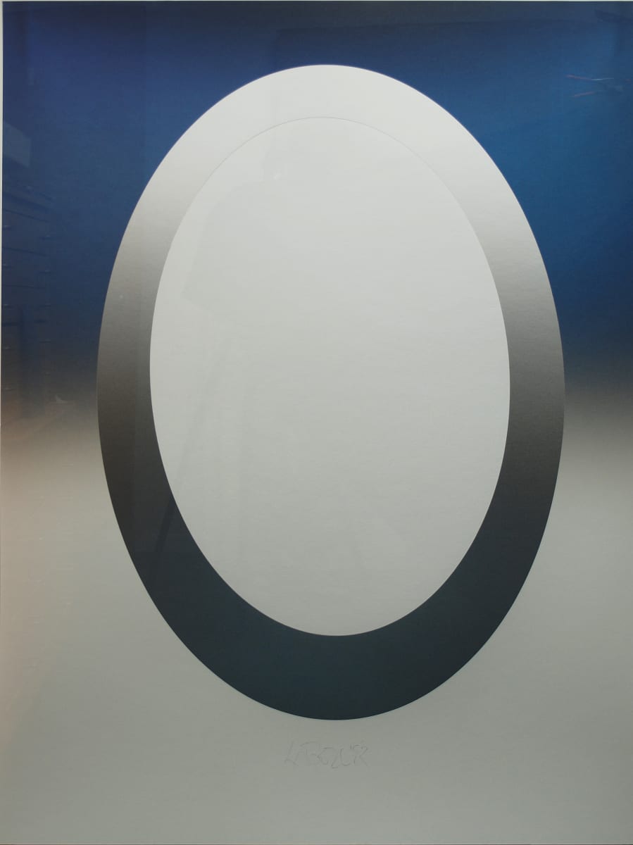 Elin 41 (Vapor Drawing) by Larry Bell 