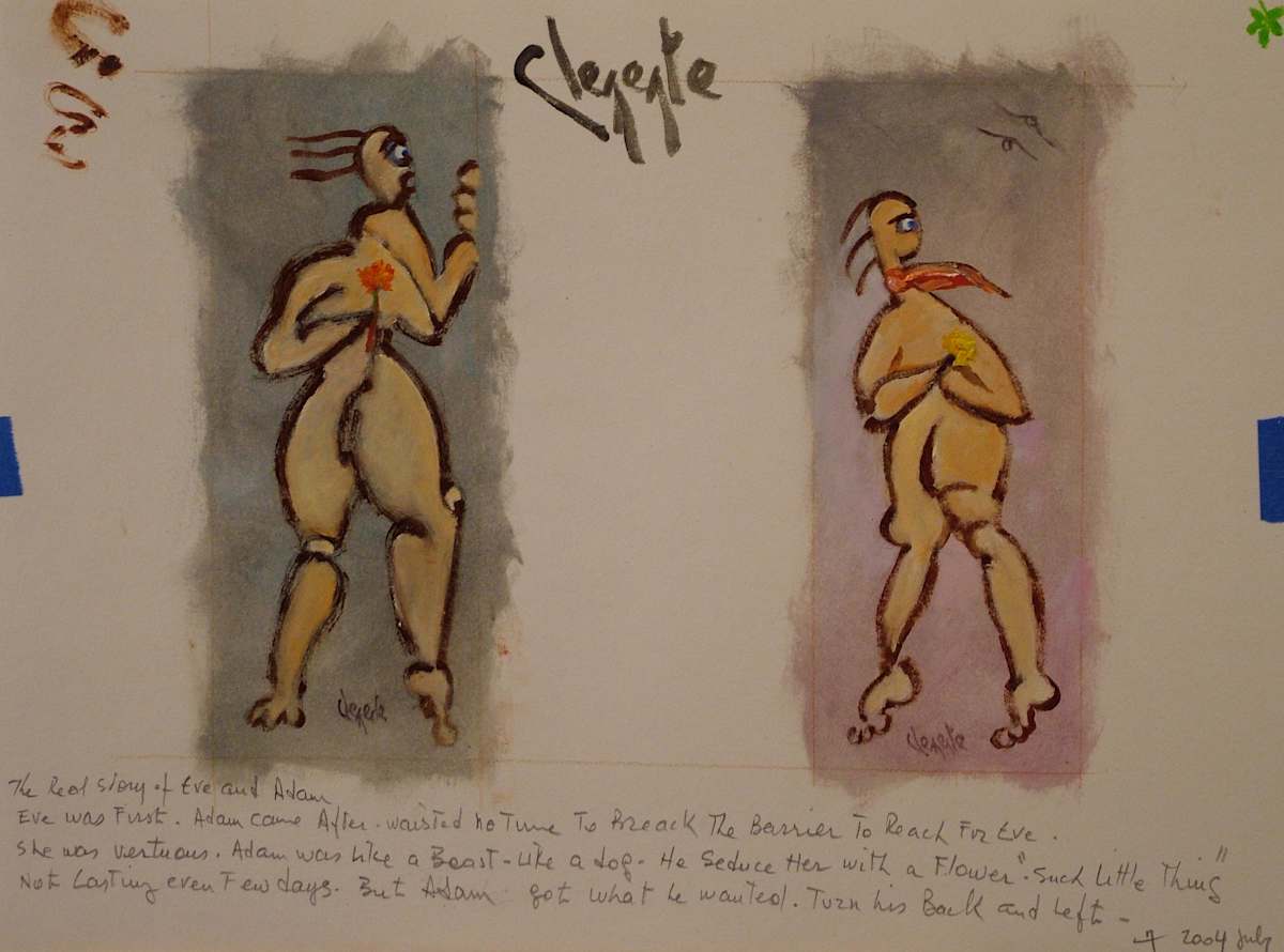 2 Separate Personages by Clemente Mimun, Image 1.