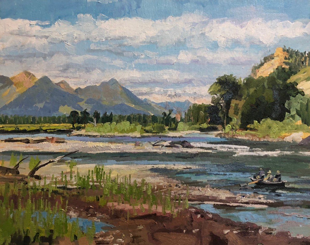 Morning Carter Bridge by Elaine Lisle 