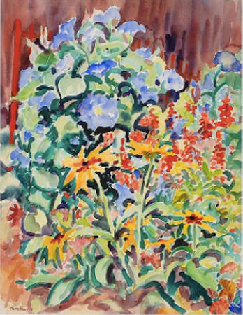 Flower Garden by Tunis Ponsen, Image 1.