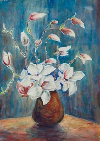 Magnolias by Tunis Ponsen 