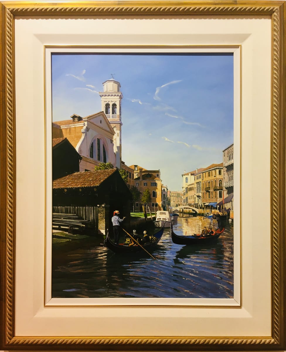 Changing Perspectives (Gondola Yard, Venice) by John Horton (CSMA, FCA) 