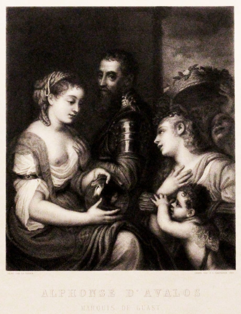 Alphonse d'Avalon, Marquis de Gaust by Jean Charles Thevenin, Image 1.