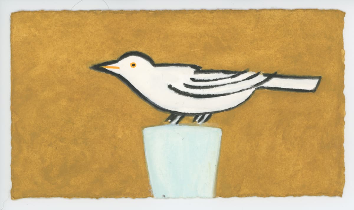 On the Bird Bath, #1590 