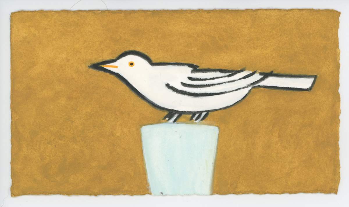 On the Bird Bath, #1590, Image 1.
