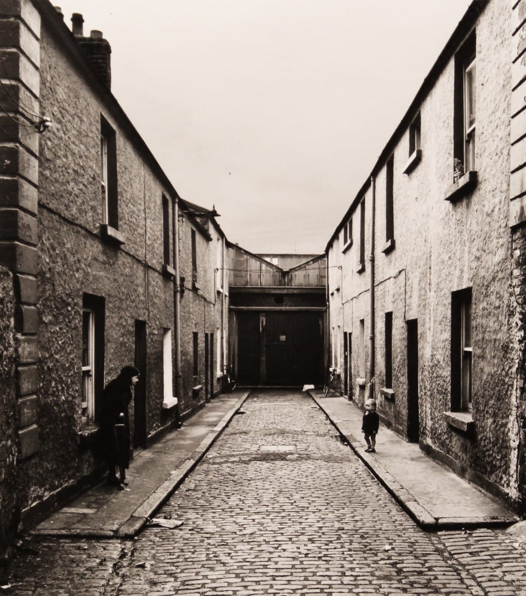 Watching - A Street Scene, Dublin, Ireland, from "Alen MacWeeney" portfolio by Alen MacWeeney 
